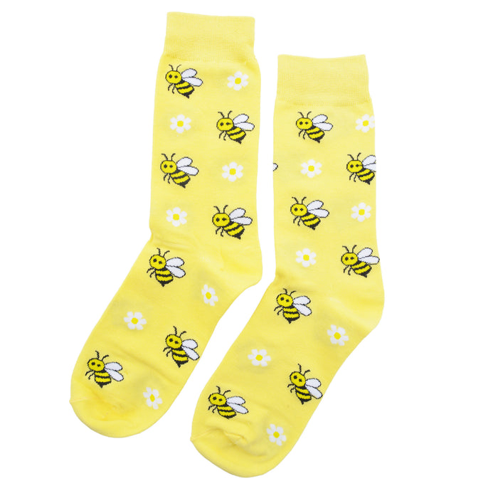 Calcetines Abejas con Margaritas