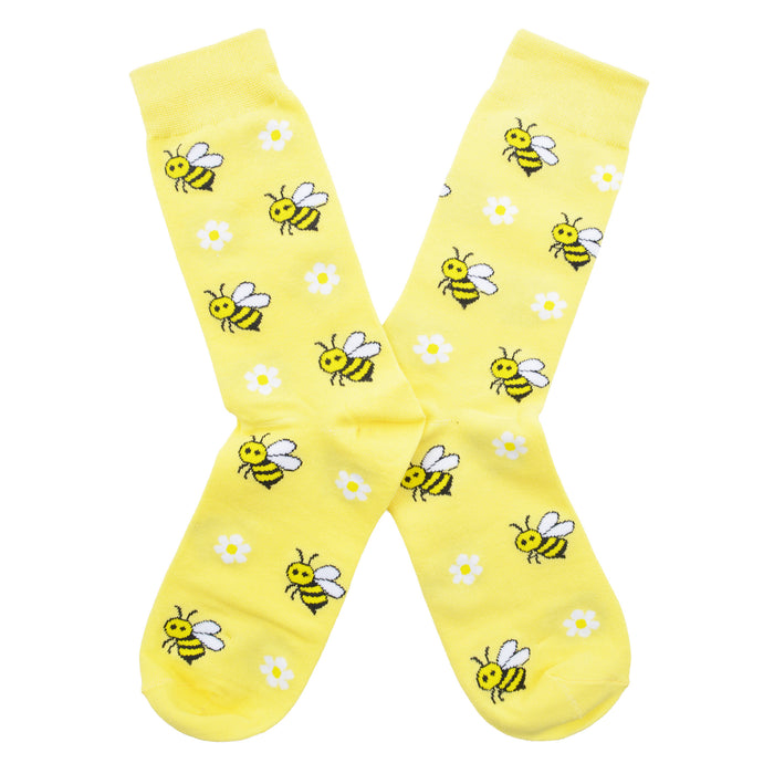 Calcetines Abejas con Margaritas