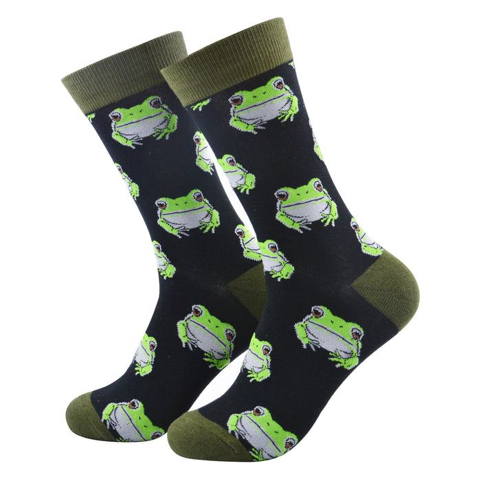 Calcetines Largos Sapos verdes