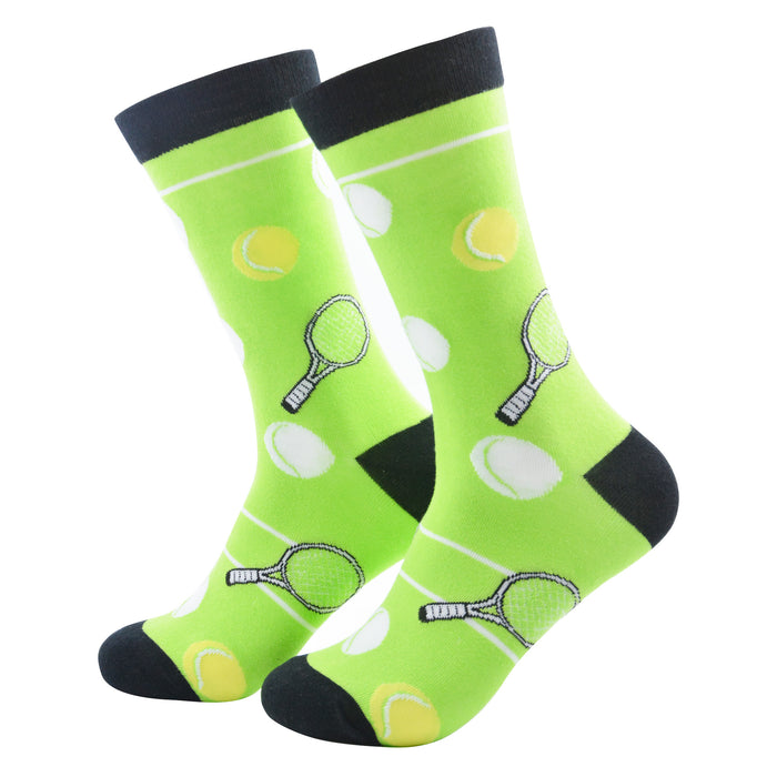 Calcetines Raquetas y Pelotas de Tenis