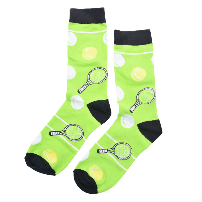 Calcetines Raquetas y Pelotas de Tenis