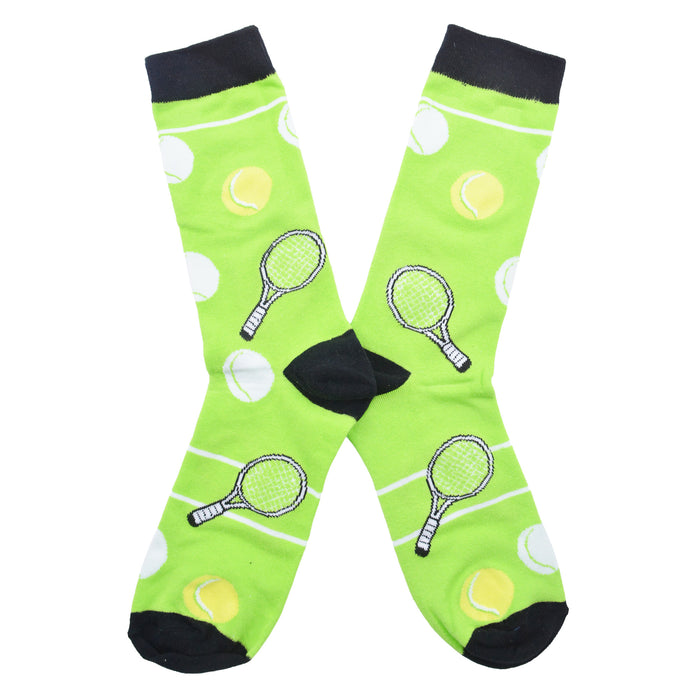 Calcetines Raquetas y Pelotas de Tenis