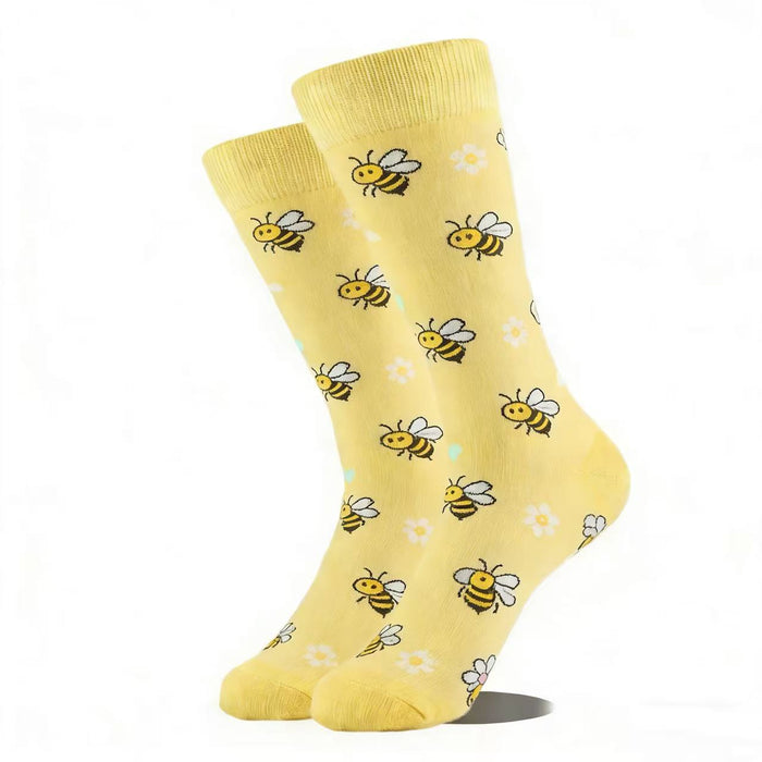 Calcetines Abejas con Margaritas
