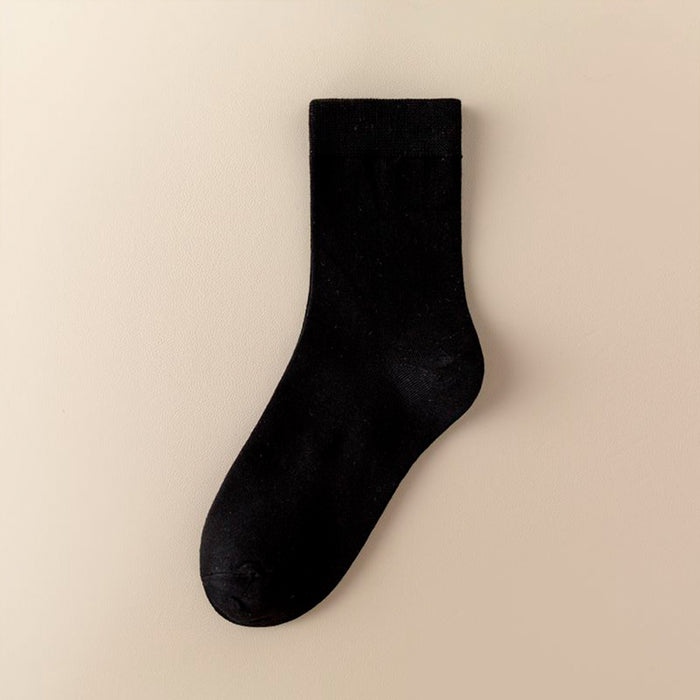Calcetines Liso Color Negro 36-40