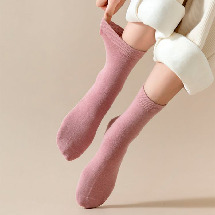 Calcetines Liso Color Beige 36-40