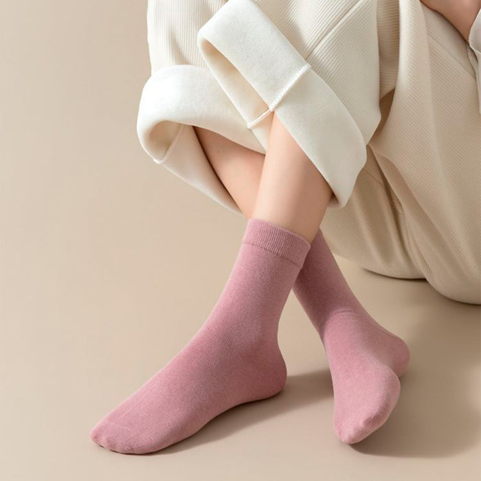 Calcetines Liso Color Beige 36-40