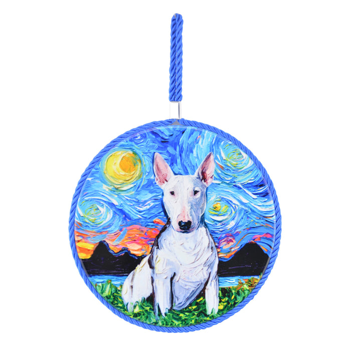 Posaollas Perro Bull Terrier Pintura