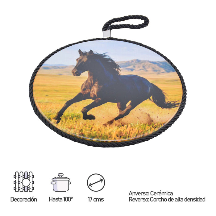 Posaollas Caballo Hilo Negro