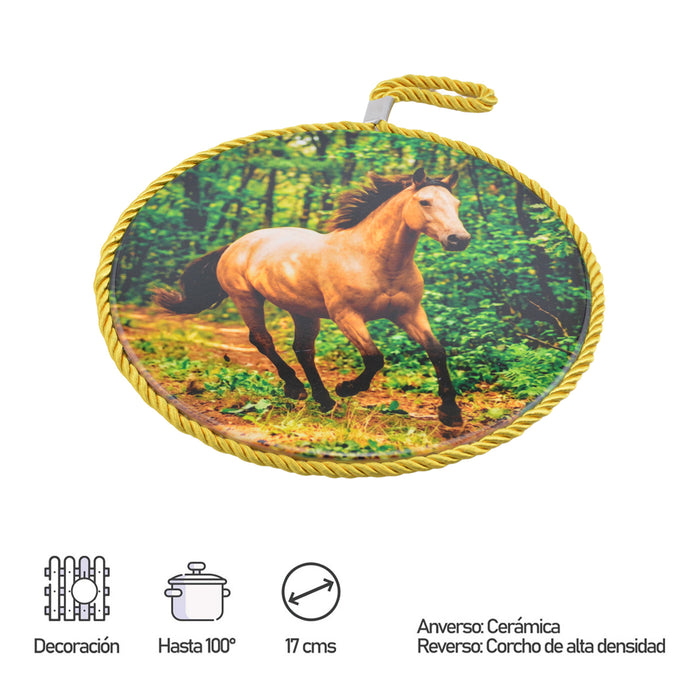 Posaollas Caballo Hilo Amarillo