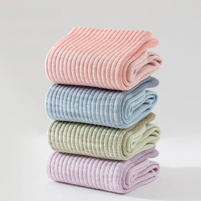 Calcetín Deportivo Yoga Antideslizante Ajustable Degradé Blanco