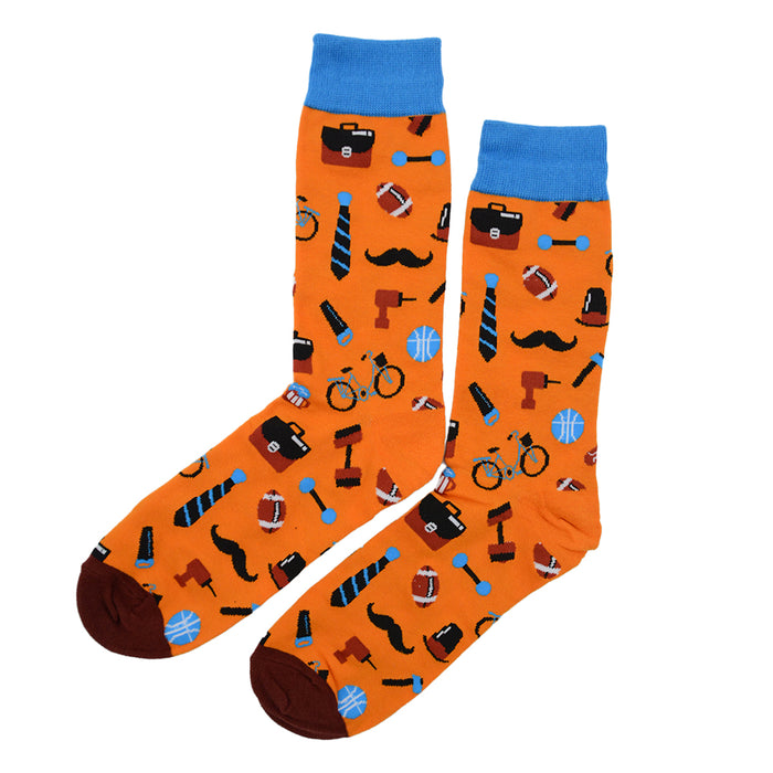 Calcetines Bicicletas Bigotes Maleta Deportes