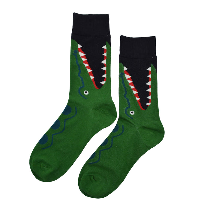 Calcetines Cocodrilo con Dientes