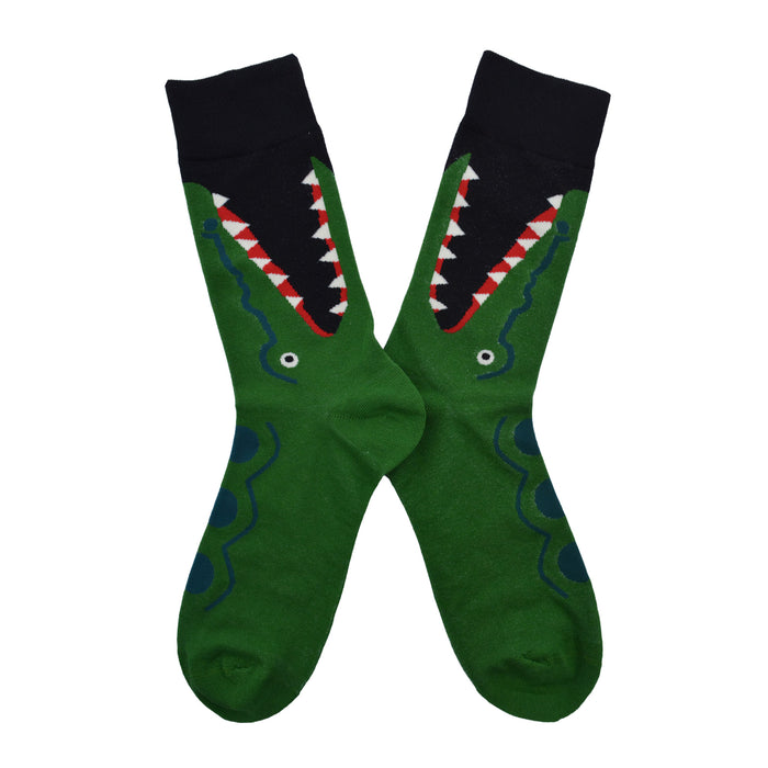 Calcetines Cocodrilo con Dientes