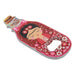 Abrebotellas frida khalo florales imanes ceramica Guinda rojo 3918-6