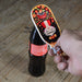 Abrebotellas frida khalo florales imanes ceramica mora negro 3918