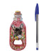 Abrebotellas perros florales imanes ceramica bulldog frances 3917-4