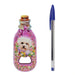Abrebotellas perros florales imanes ceramica maltes 3917-2