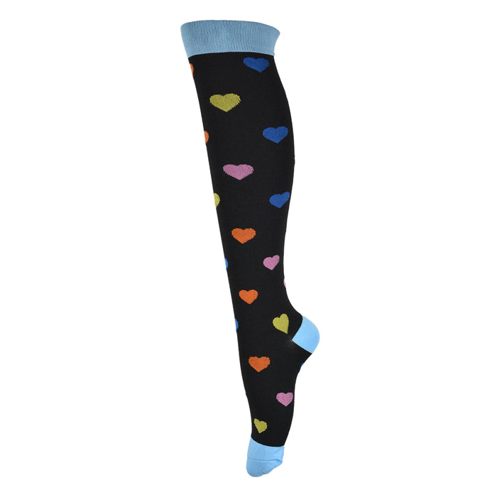 Bucanera compresion nylon corazones colores 149-150