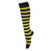 Bucanera compresion nylon rayas amarillo negro 127-128
