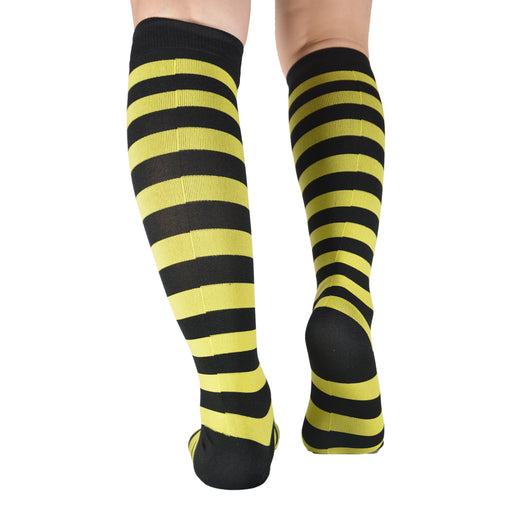 Bucanera compresion nylon rayas amarillo negro 127-128