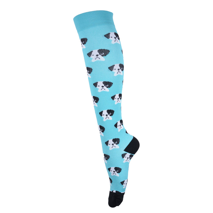 Bucanera largo nylon compresion caras perros 23-24