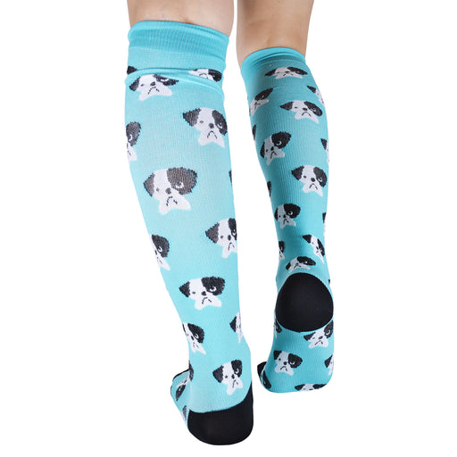 Bucanera largo nylon compresion caras perros 23-24 modelo