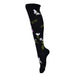 Bucanera largo nylon compresion mariposas flores 39-40