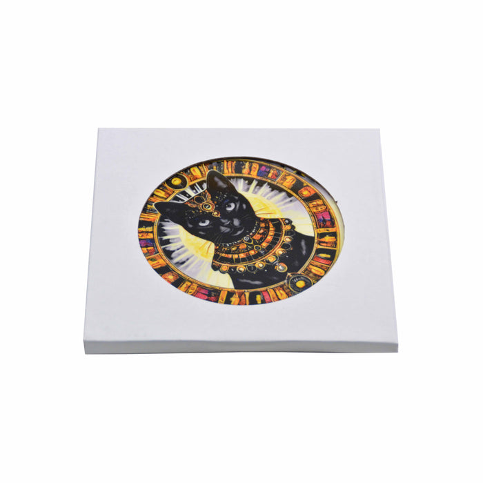 posaolla colgante ceramica corcho gato egipcio caras 4086-6