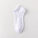 Calcetin algodon deportivo absorbente corto blanco 5137-2