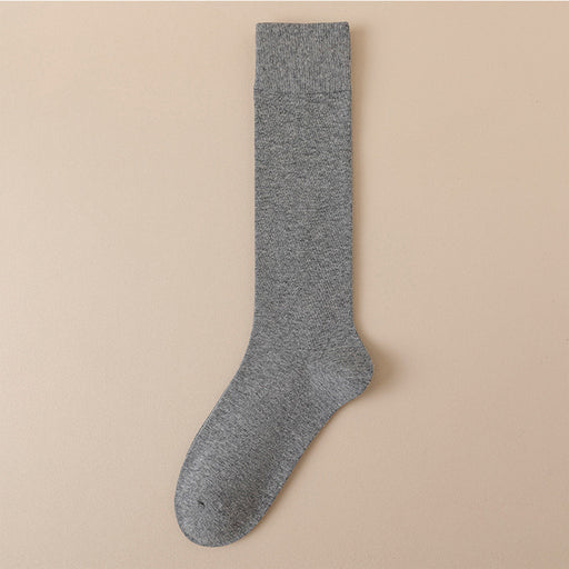 Calcetin algodon extralargos holgado mujer gris claro 5152-2