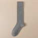 Calcetin algodon extralargos holgado mujer gris claro 5152-2