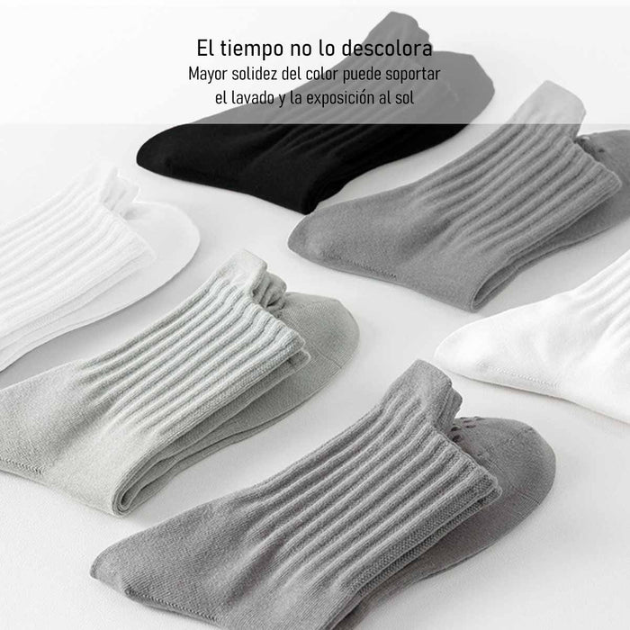 Calcetin algodon hombre yoga largo antideslizante 4094 detalles