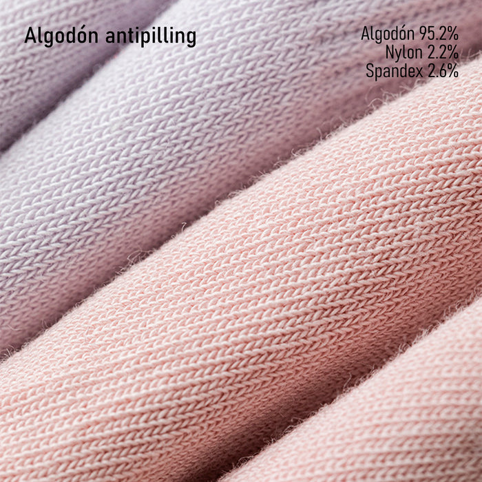 Calcetin algodon invisible antipilling