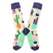 Calcetin algodon largo cactus colores 269