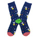 Calcetin algodon largo estrellas fugaces 433