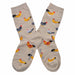 Calcetin algodon largo gallos colores 336
