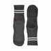 Calcetin algodon largo yoga gris antideslizante 3928-2