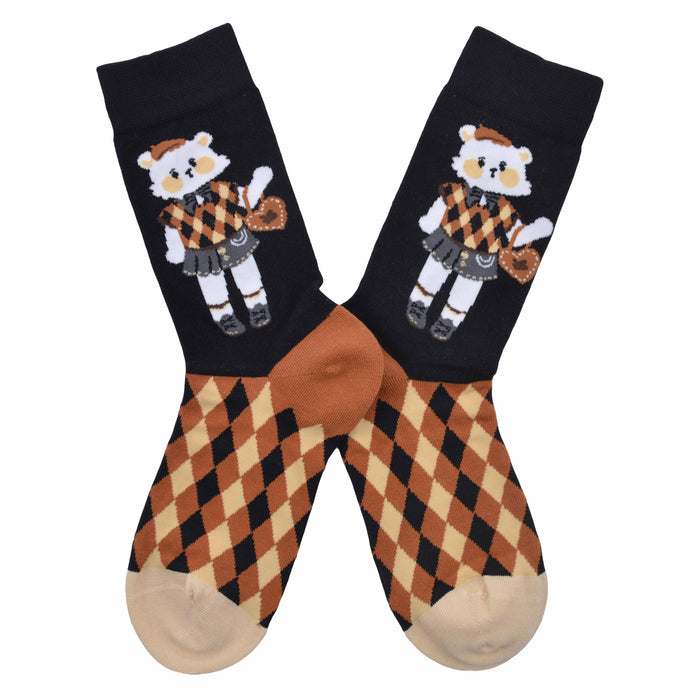 Calcetin algodon largo osa 328