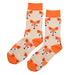 Calcetines algodon largo zorro 408