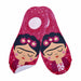 Calcetin invisible poliester frida khalo frambuesa 3