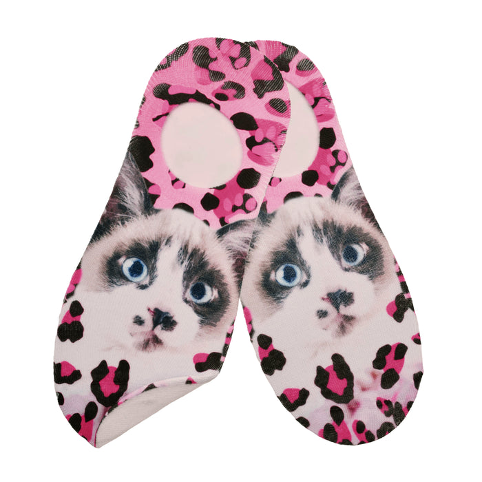 Calcetin invisible poliester gato 31