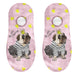 Calcetin invisible poliester perro pug princesa 41