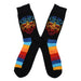 Calcetin largo algodon leon rasta colores 661