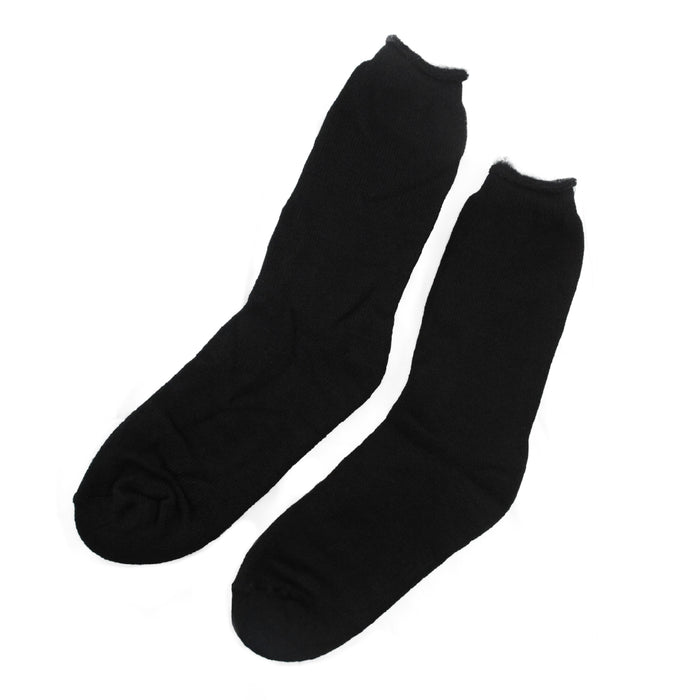 Calcetin warm hot caliente grueso invierno negro peludo