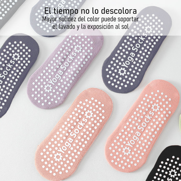 Calcetin yoga invisible antibacteriano antideslizante 3962