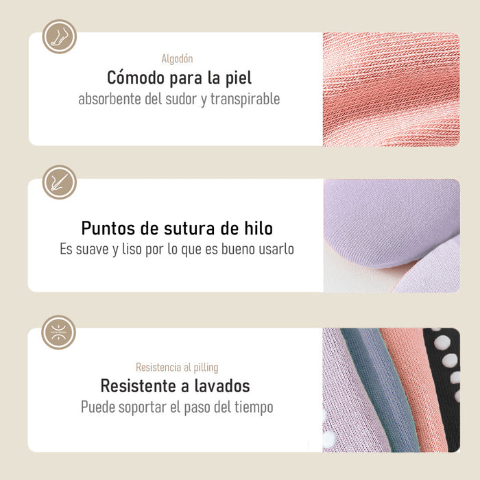 Calcetin yoga invisible caracteristicas antideslizante 3962