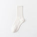 Calcetines algodon blanco liso hombre 3969-2