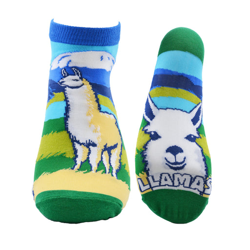 Calcetines algodon cortos chile llamas 4111-18