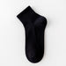 Calcetines algodon cortos negro hombre 3970-1