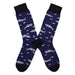 Calcetines algodon estampado largo animales tiburones 541